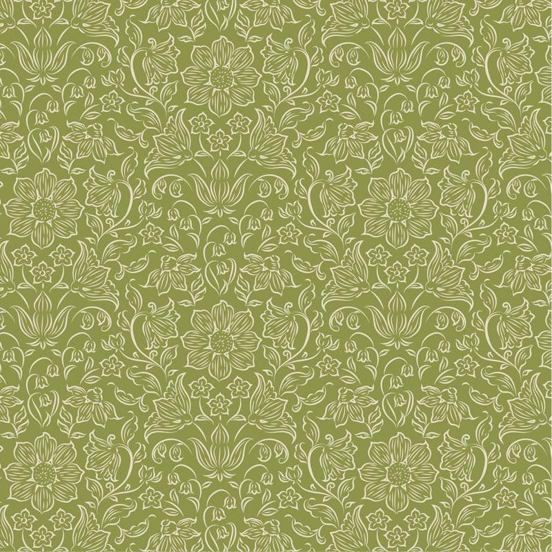 Songbird 110155 Lila Green - Quilted Strait