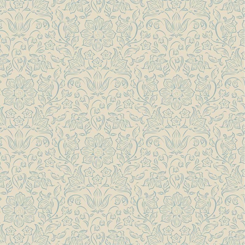 Songbird 110156 Lila Light Blue - Quilted Strait