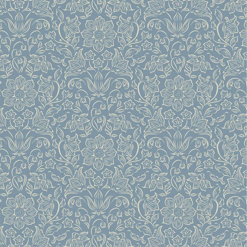 Songbird 110158 Lila Blue - Quilted Strait