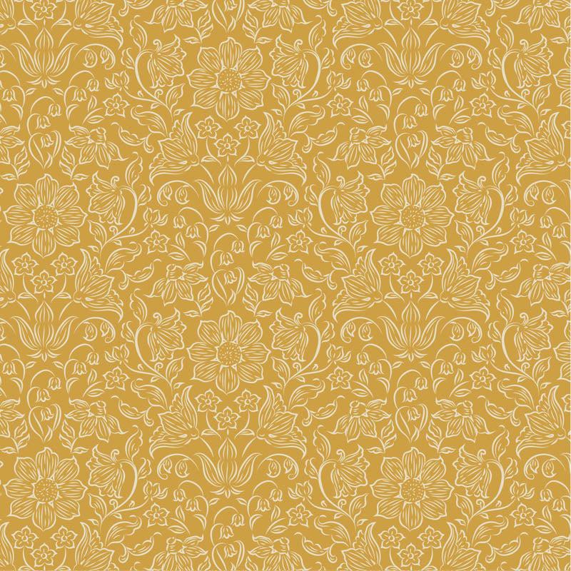 Songbird 110161 Lila Mustard - Quilted Strait