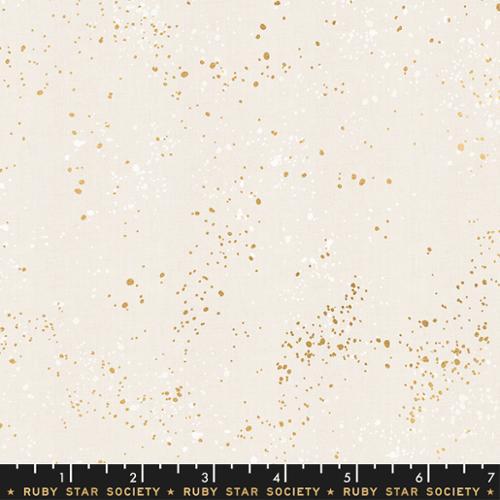 Speckled 5027 14M Metallic White Gold - Quilted Strait