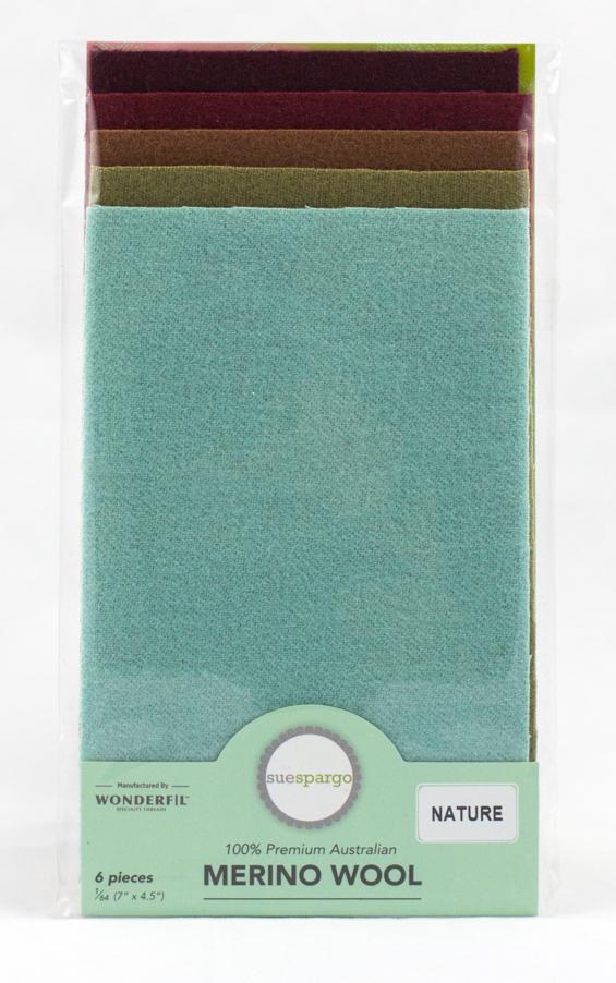 Nature Wool Assortment - 1/64 yard