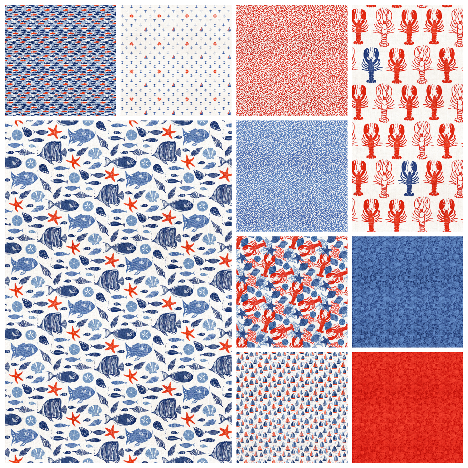 Take me to the Beach FQ Bundle - Quilted Strait