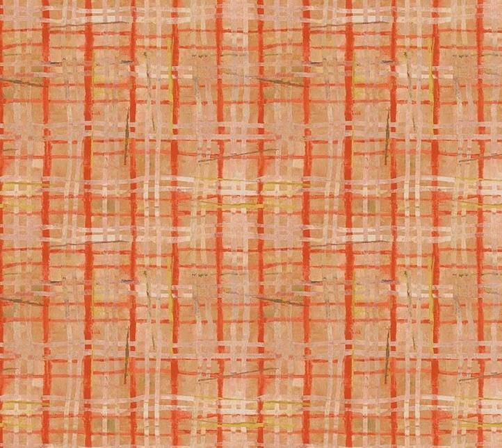 The Plaid One 54920D-4 Porch Screen Plaid Sweet Melon - Quilted Strait