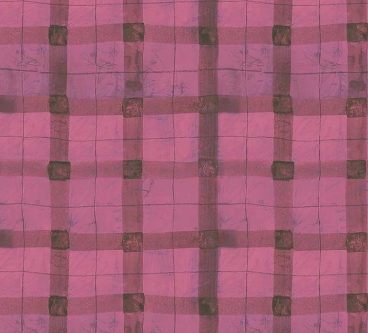 The Plaid One 54927D-15 Beetroot Plaid - Quilted Strait