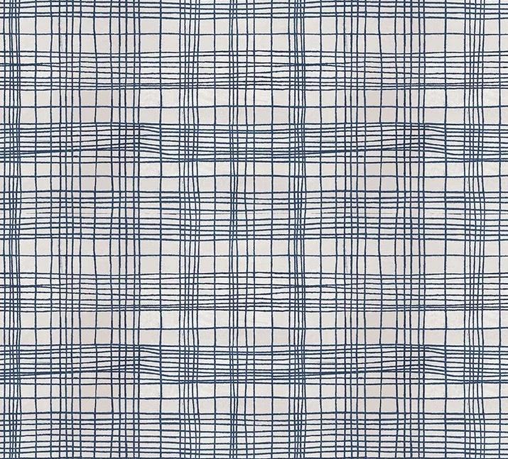 The Plaid One 54932D-21 String Theory Plaid Nautical - Quilted Strait