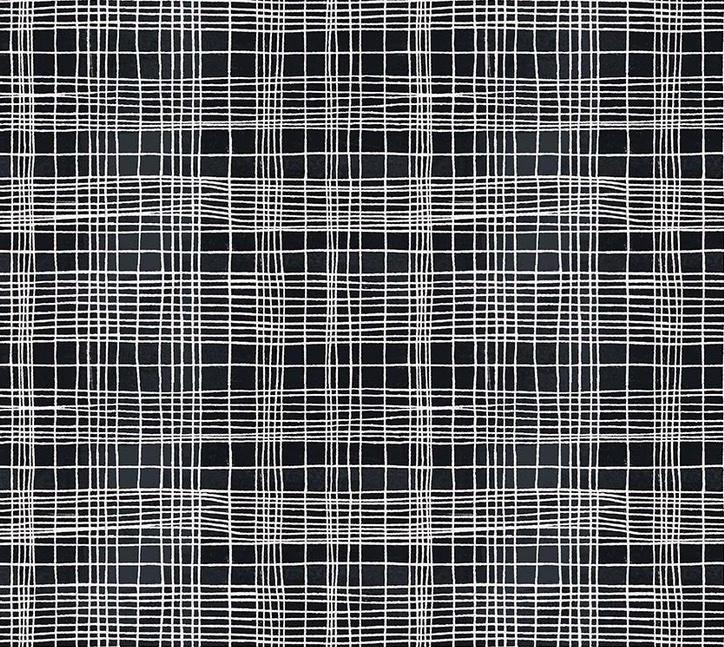 The Plaid One 54932D-28 String Theory Plaid Space Tunnel - Quilted Strait