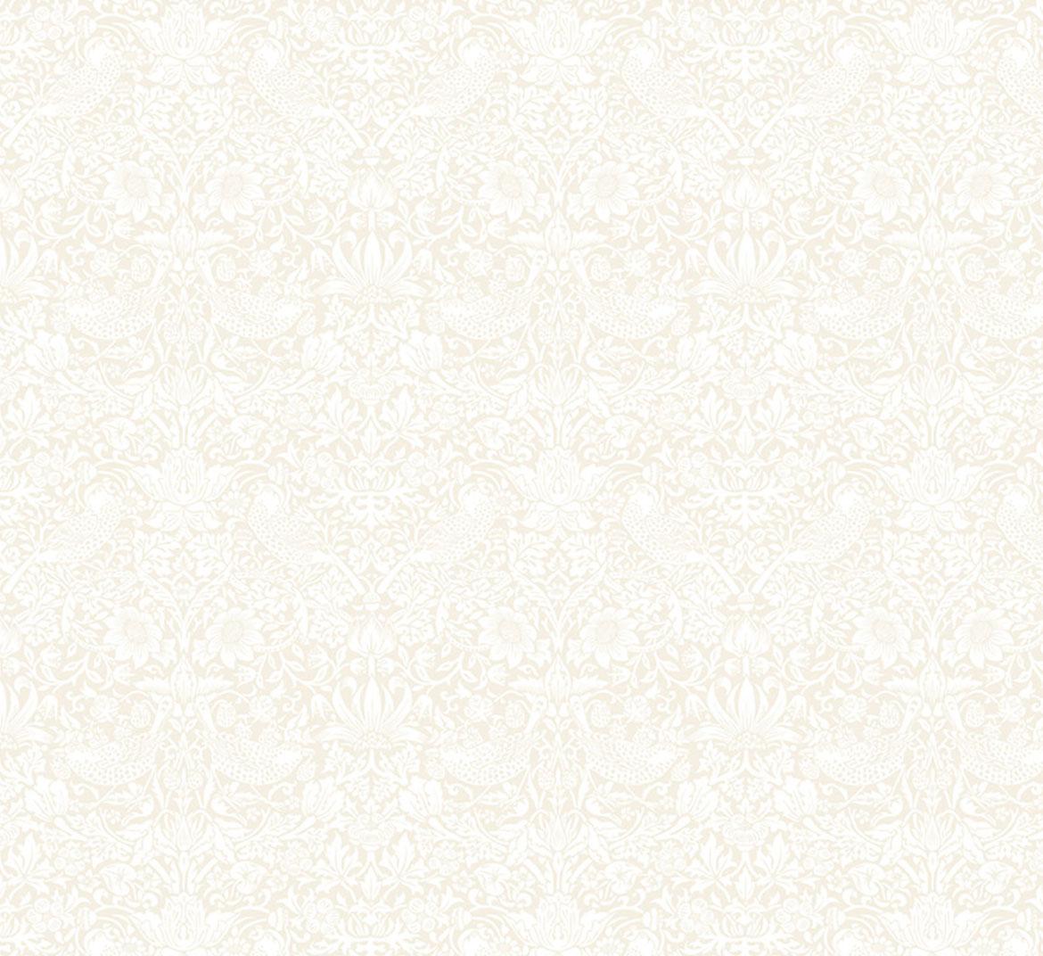 The Trellis Palette 153 Tonal Strawberry Thief Powdered Chalk - Quilted Strait