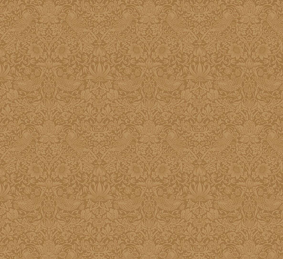 The Trellis Palette 153 Tonal Strawberry Thief Sussex Rush - Quilted Strait
