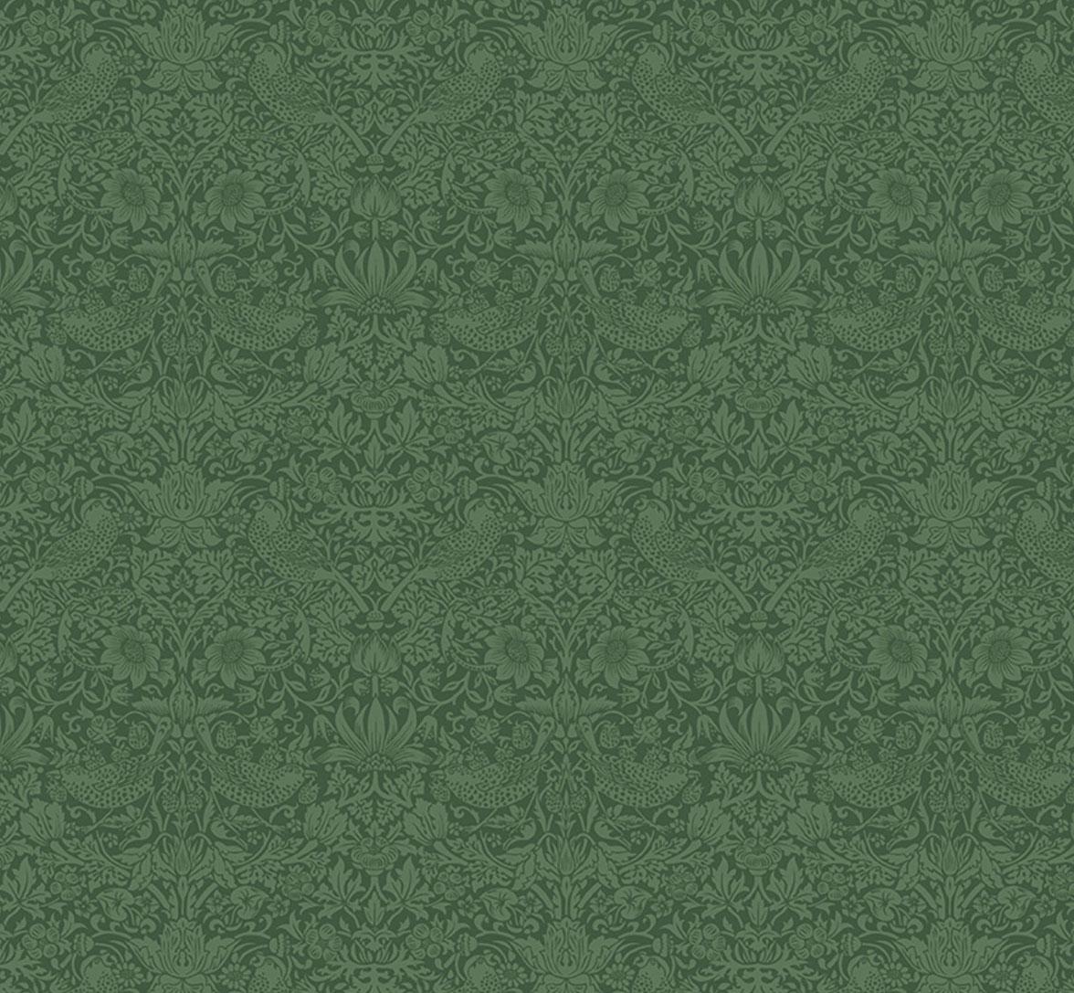 The Trellis Palette 153 Tonal Strawberry Thief Tump - Quilted Strait