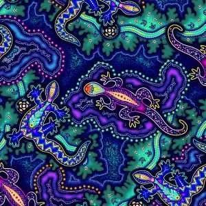 Tjukurpa Land 9202 Gecko Teal