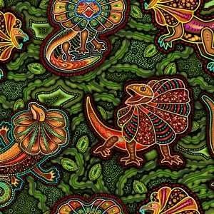 Tjukurpa Land 9231 Lizard Green