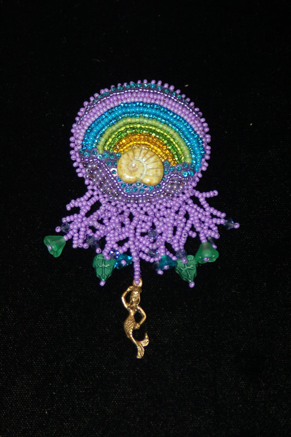 Beaded Brooch or Pendant, Thursday, November 12