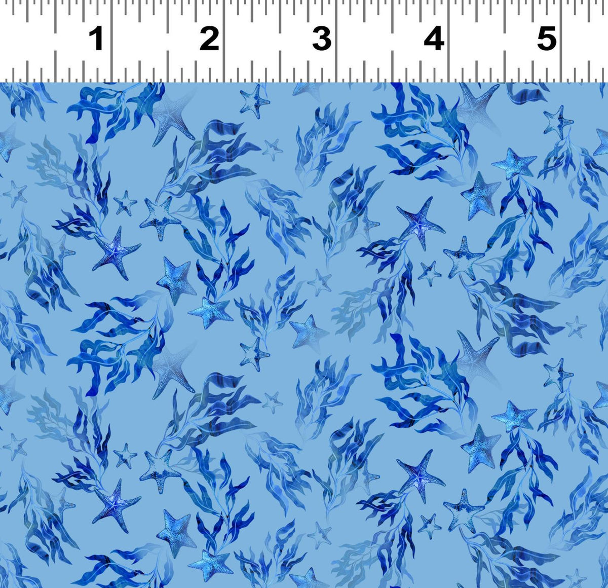 WWSH 4880-29 Tossed Seaweed Light Blue