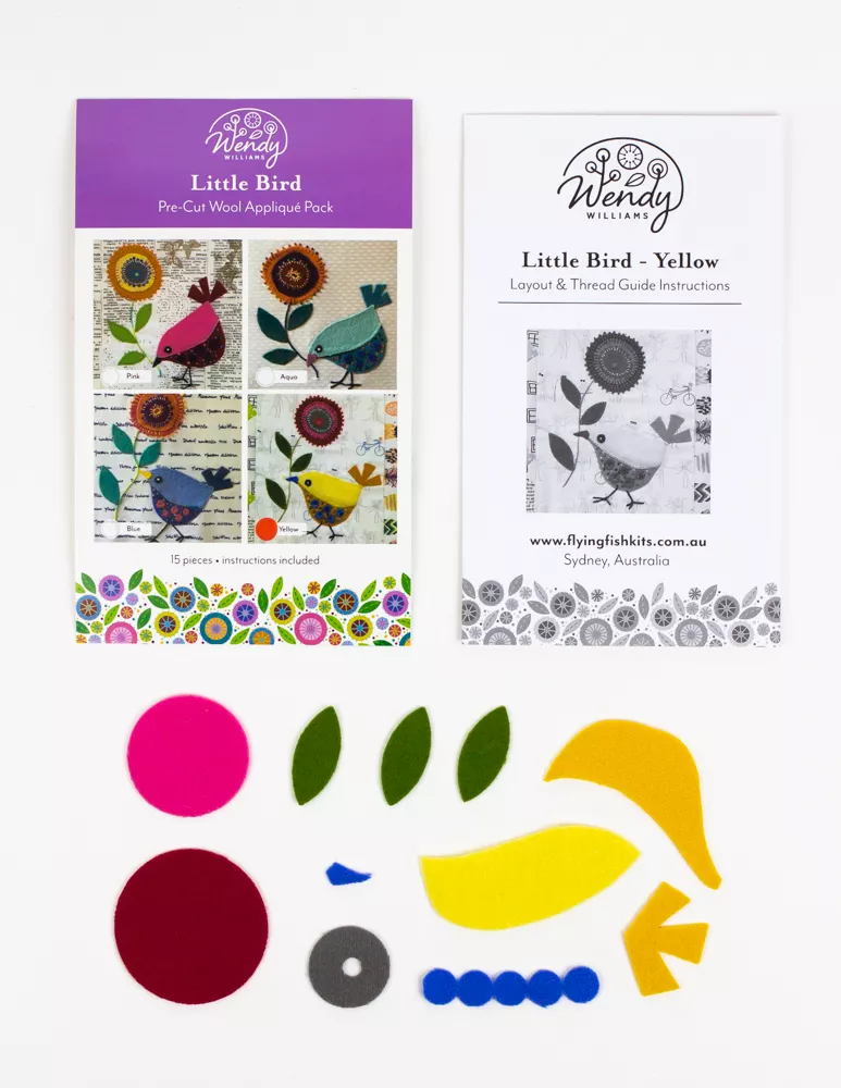 Wendy Williams Wool Kit Little Bird Yellow