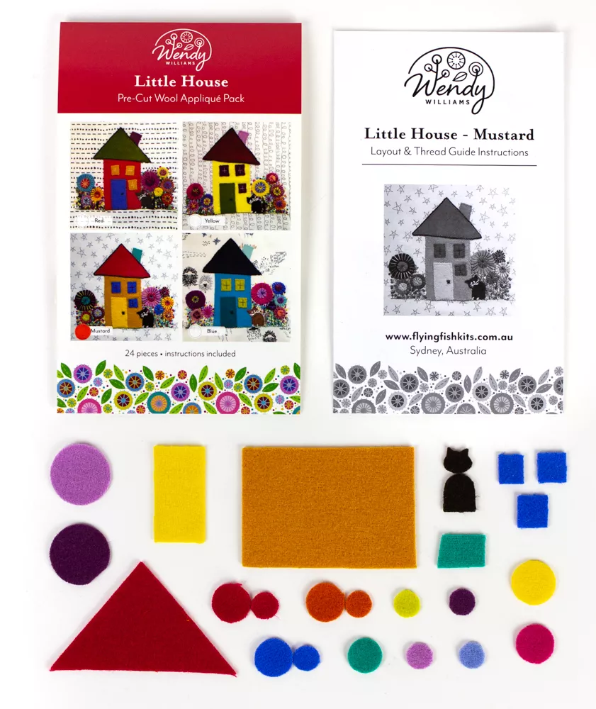 Wendy Williams Wool Kit Little House Mustard