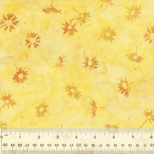 Whats the Buzz 9196Q-7 Daisies Yellow - Quilted Strait