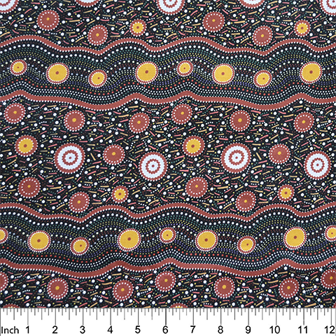 Wild Beans Black - Quilted Strait