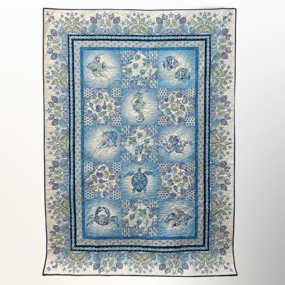 Wonders of the Ocean II Quilt Kit