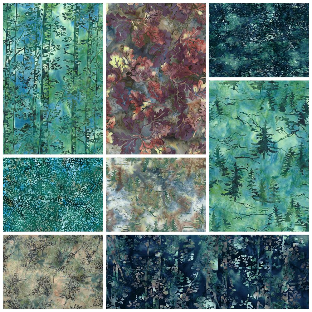 Woodland Batiks Fat Quarter Bundle