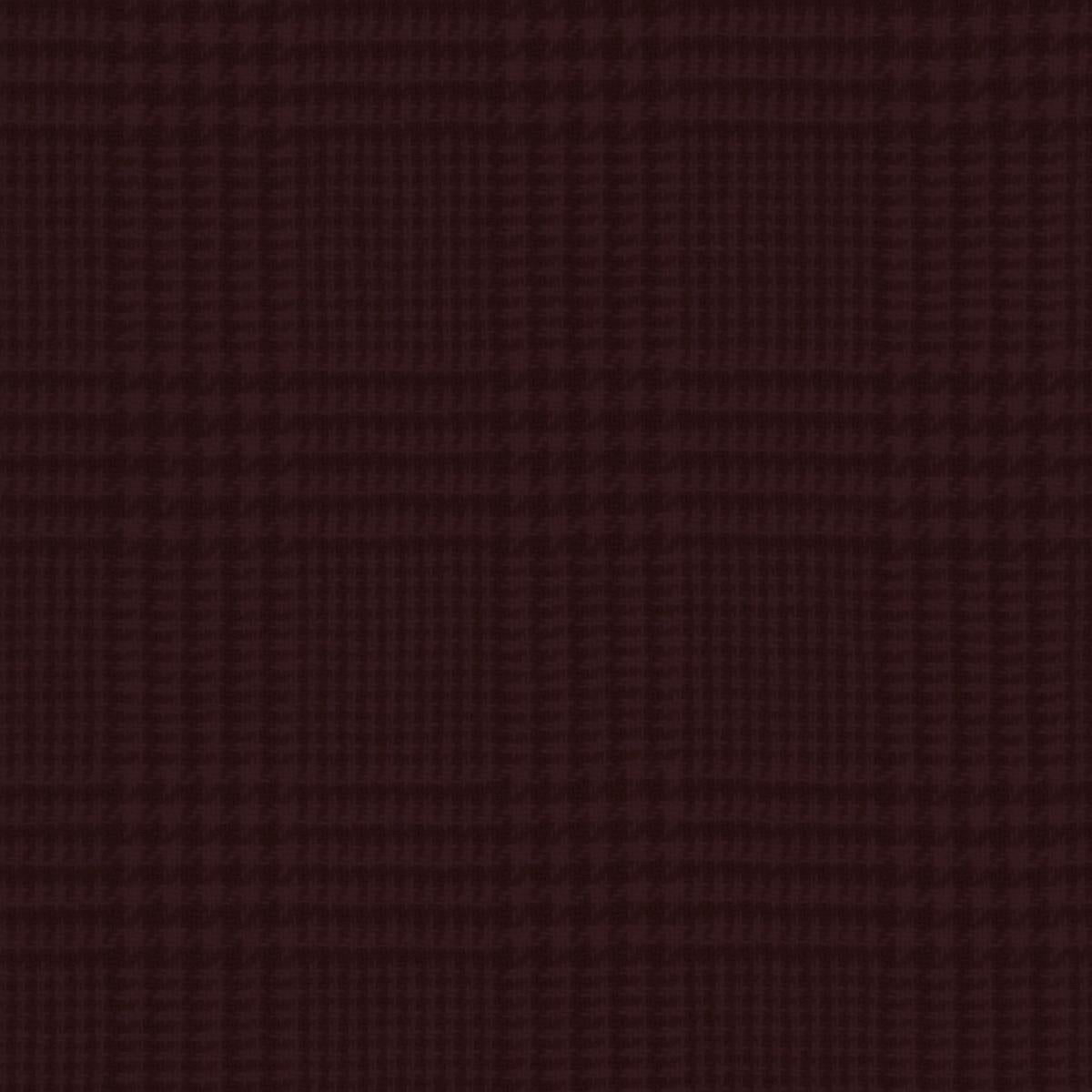 Wool Fat 1/8 Glen Check Black Cherry - Quilted Strait
