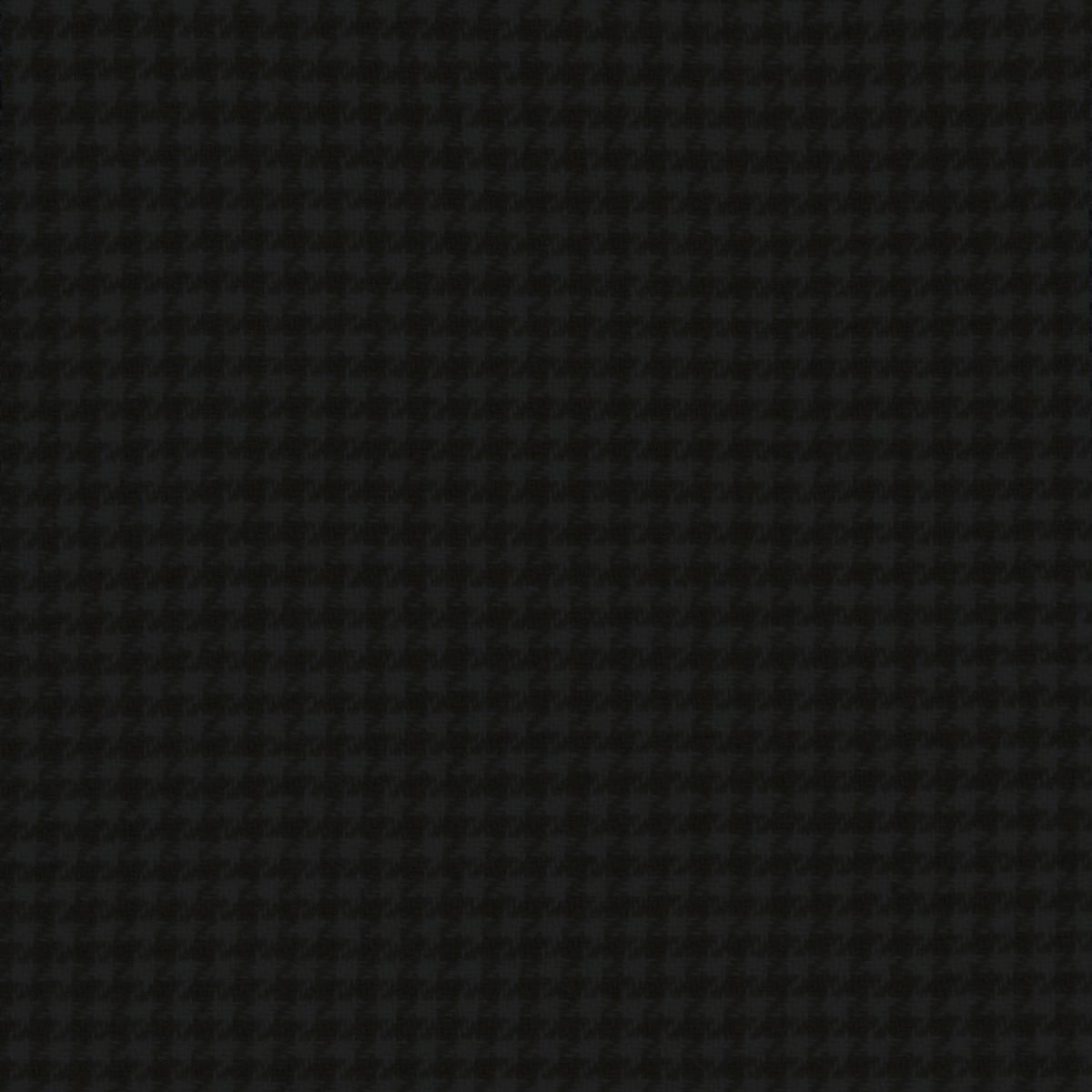 Wool Fat 1/8 Houndstooth Black - Quilted Strait