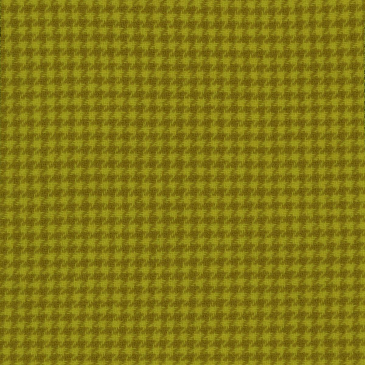 Wool Fat 1/8 Houndstooth Spring Leaf - Quilted Strait