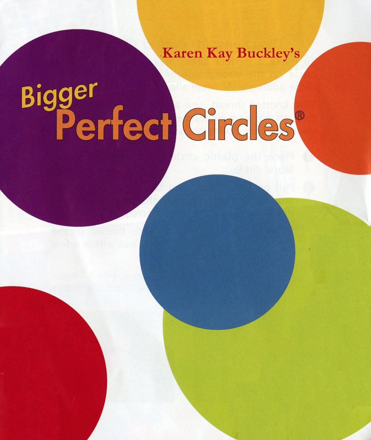 Bigger Perfect Circles - Quilted Strait