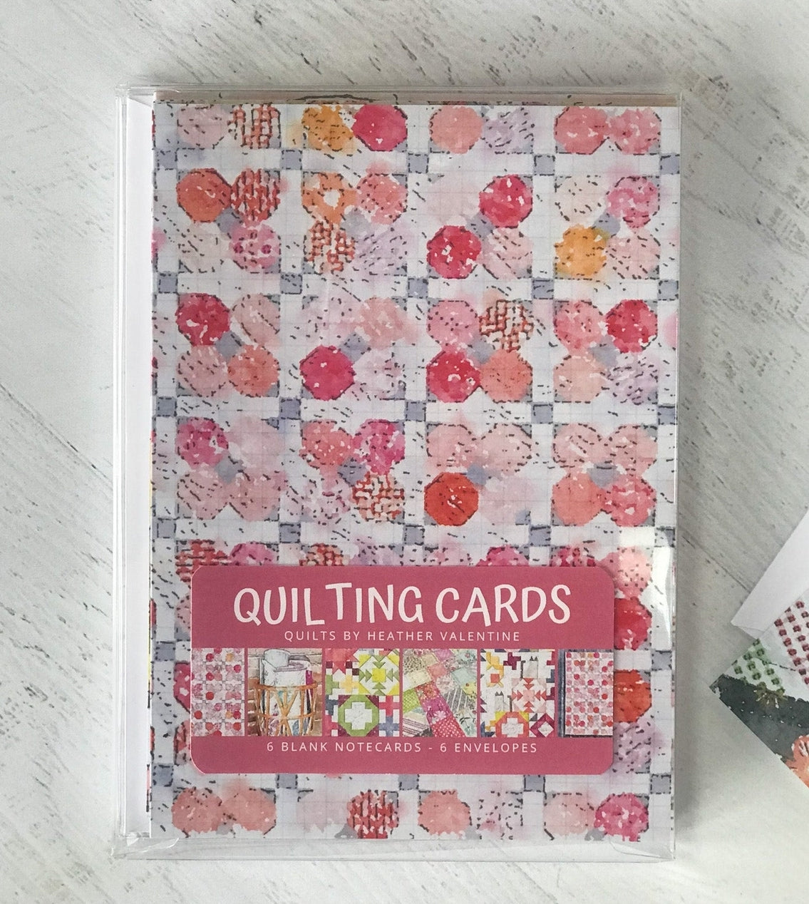 Blank Inside Quilting Cards - Set of 6