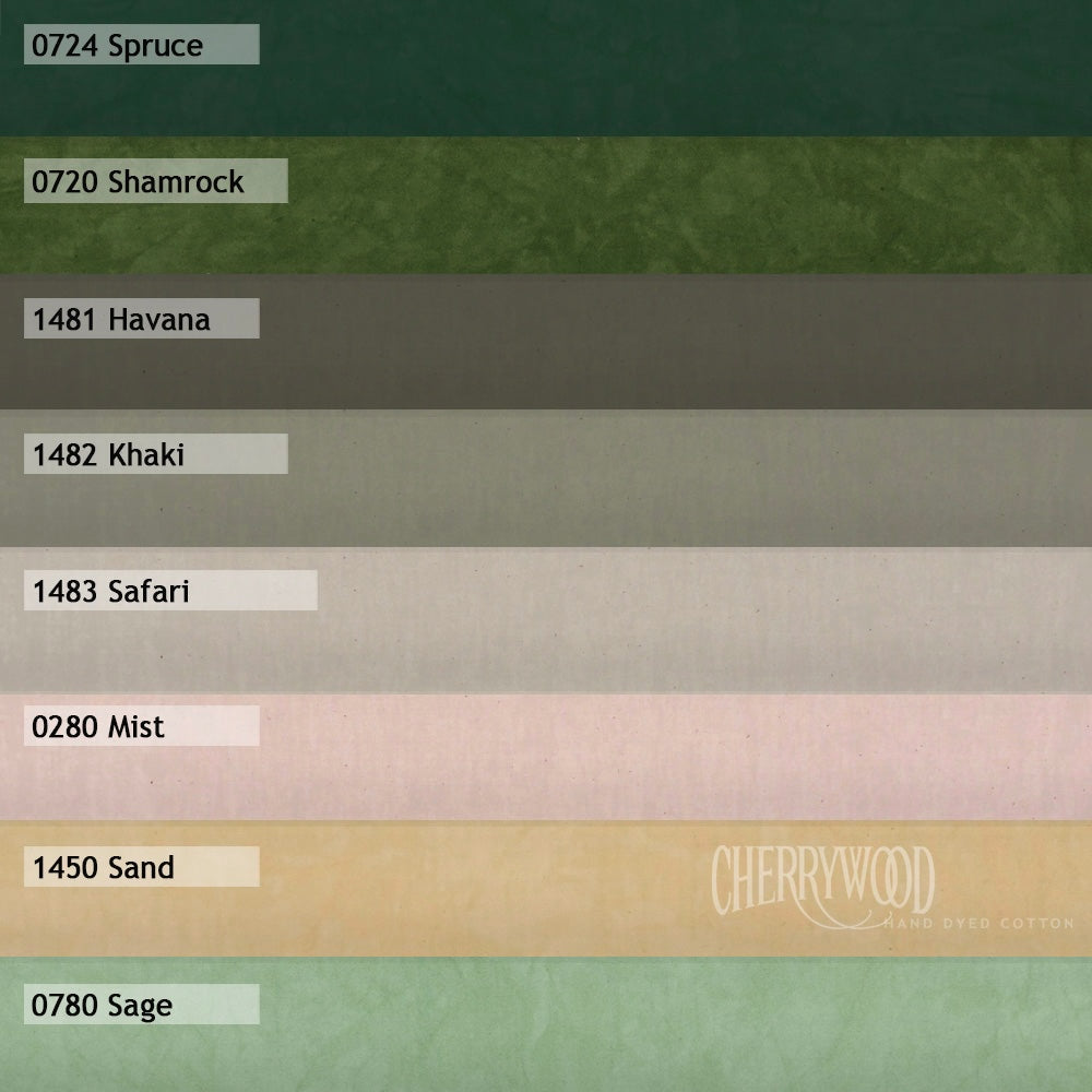 Cherrywood Jane Goodall Challenge - Fat Quarter Bundle
