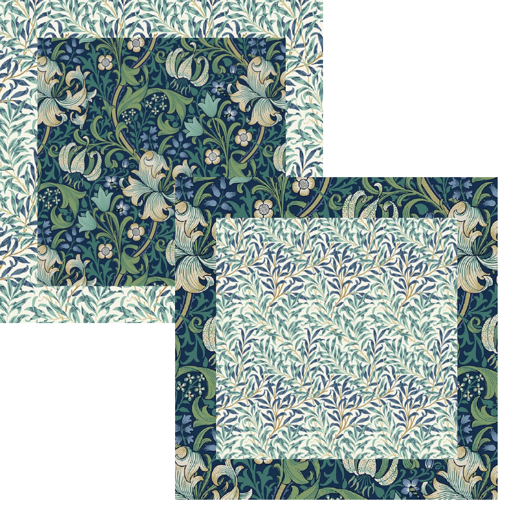 Classic Morris Napkin Kits - Quilted Strait