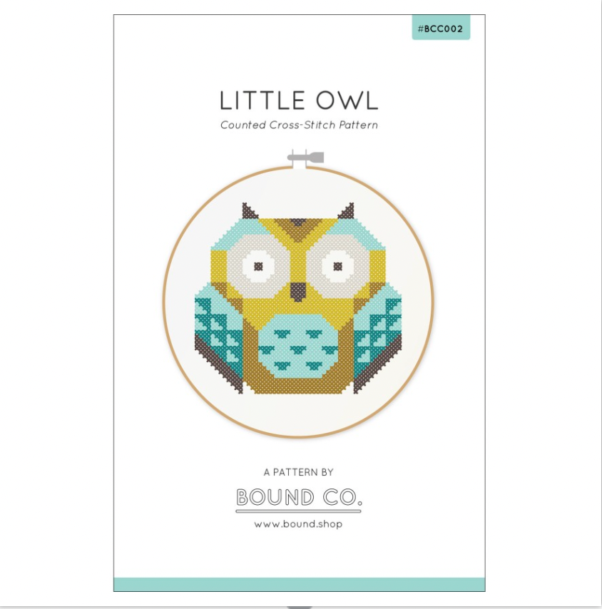 Little Owl Cross Stitch Pattern - Quilted Strait