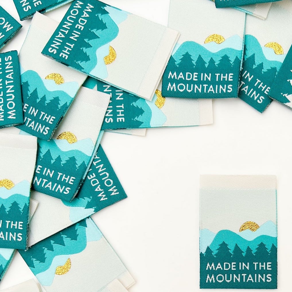 Made in the Mountains Woven Labels (FM)