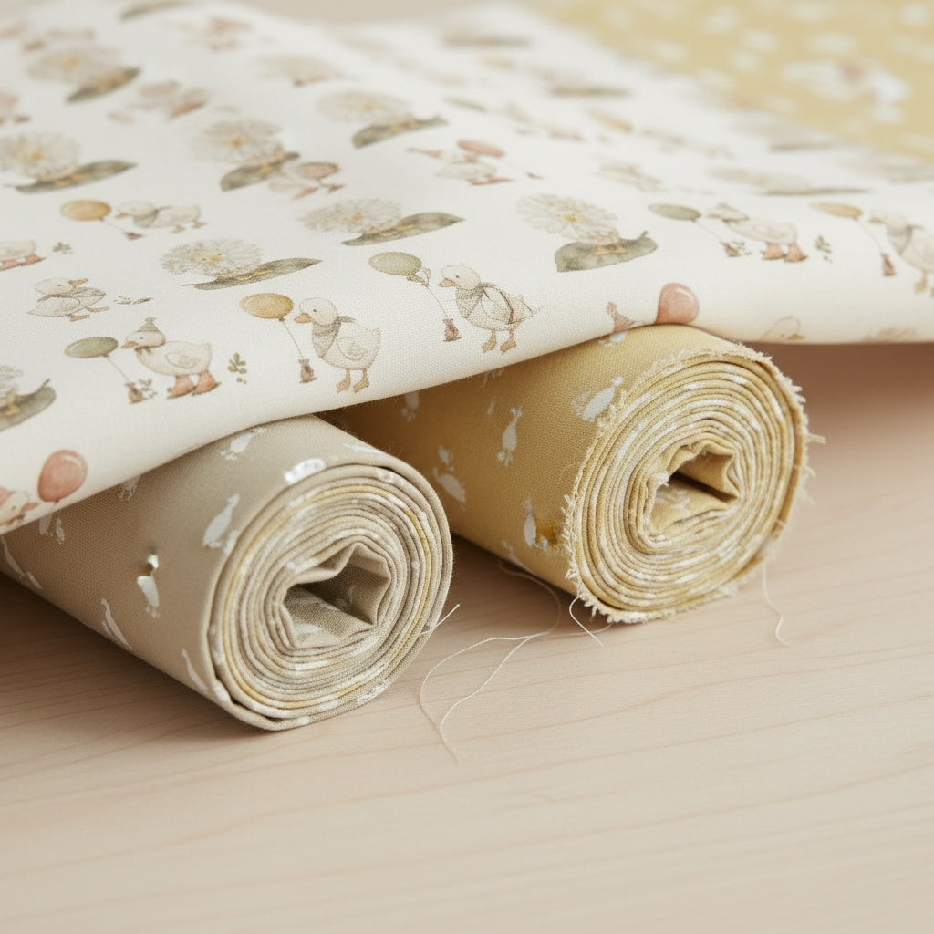 Tiny Waddles 3 Yard Bundle - Quilted Strait