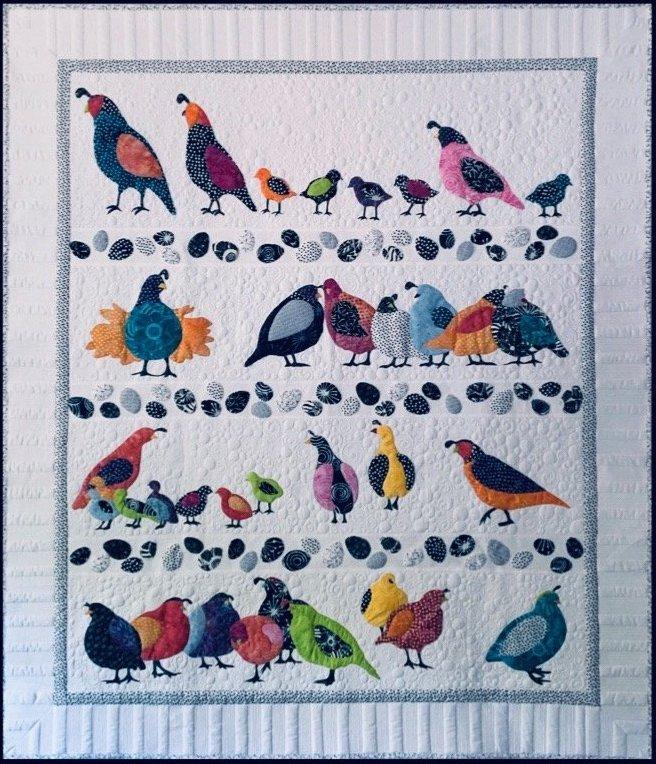 &quot; A Gathering &quot; by Barbara Persing - Quilted Strait