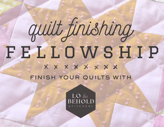 ONLINE: Quilt Finishing Fellowship