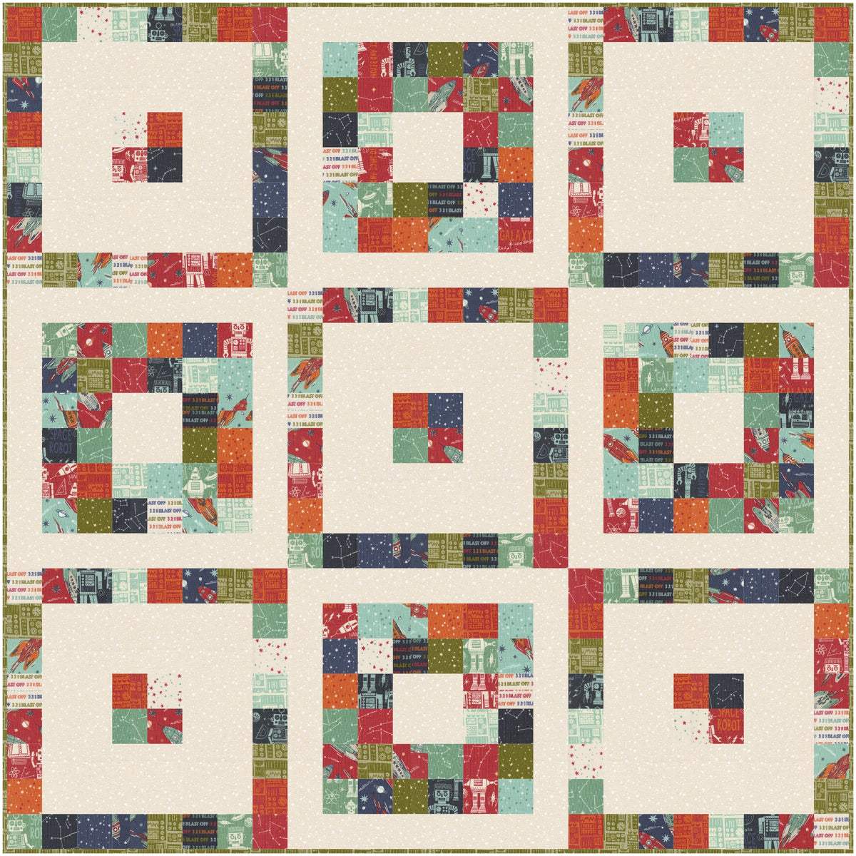 Jelly Squares | CKQ-2409 Quilt Pattern