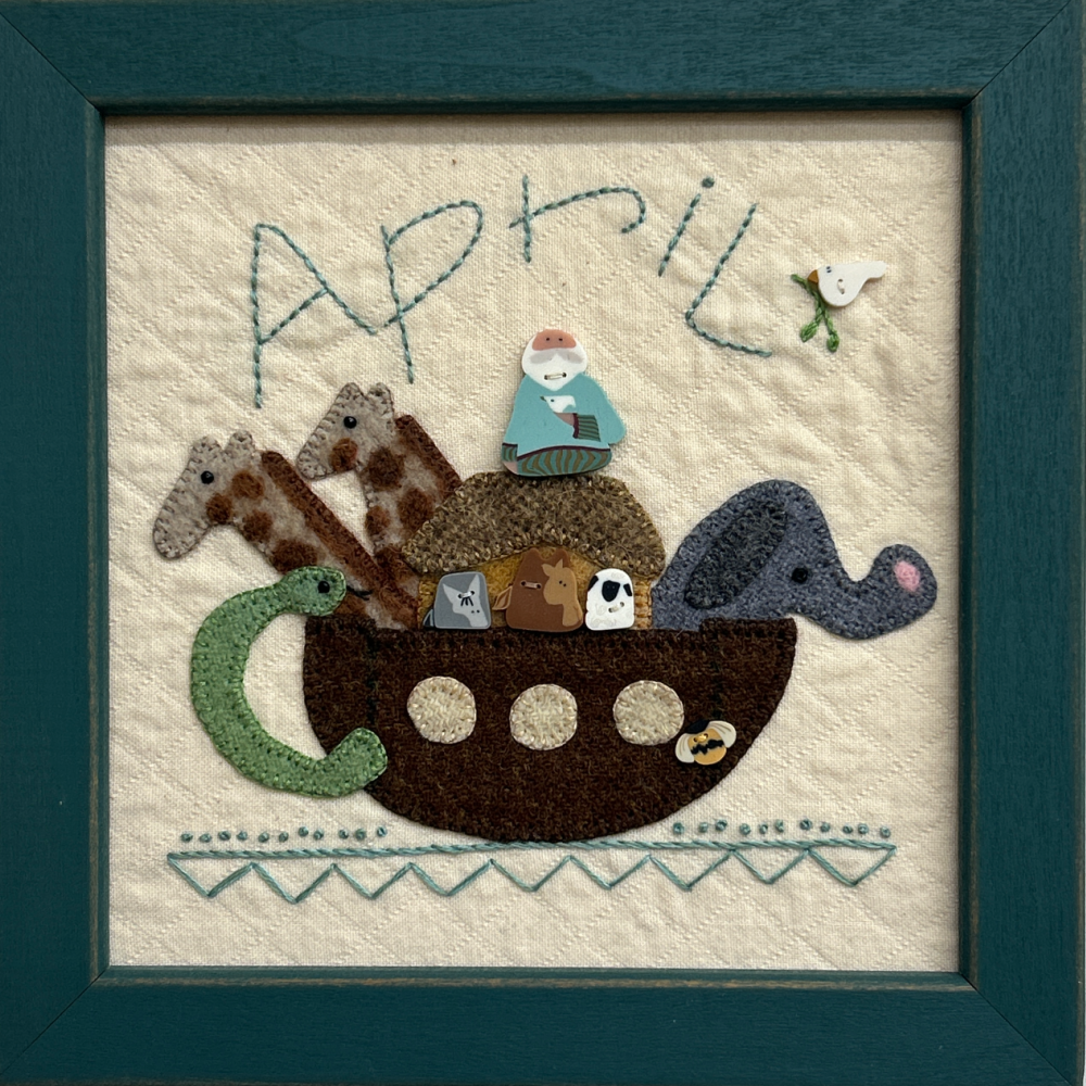 Wool Teapot Block of the Month