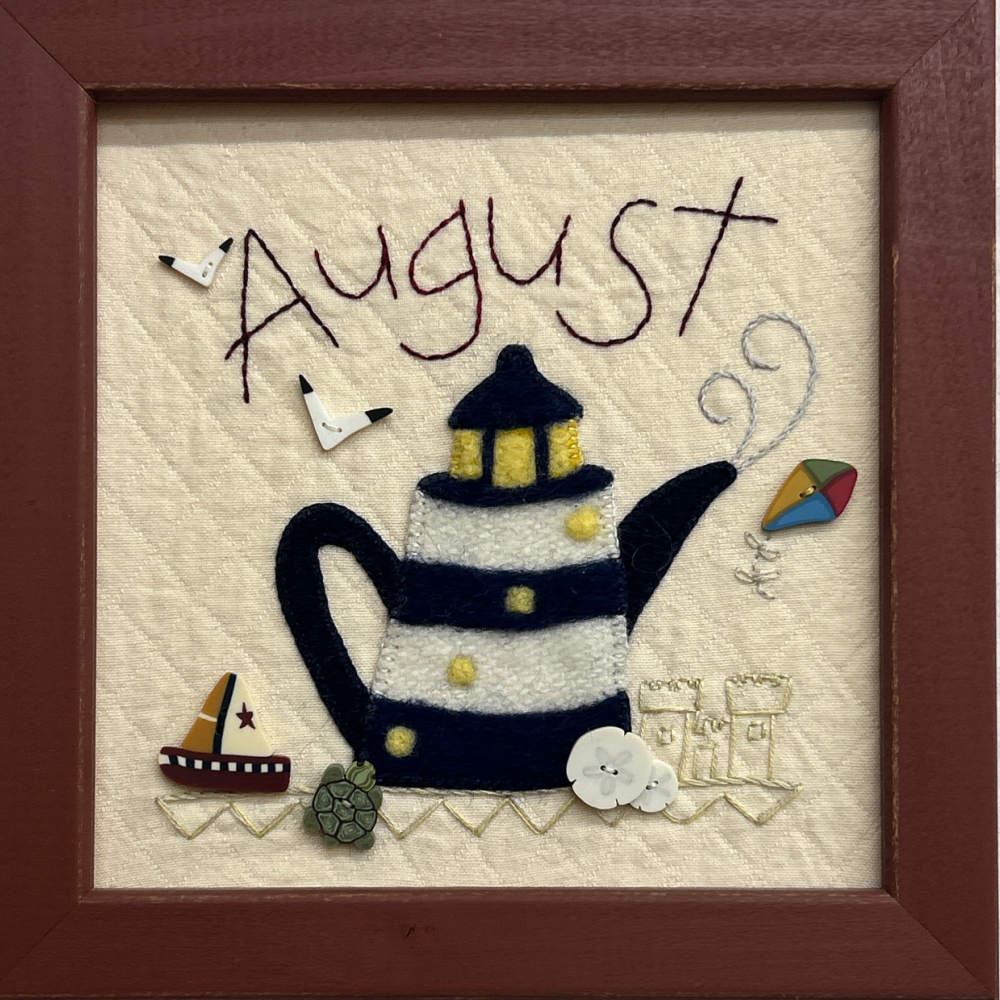 Wool Teapot Block of the Month