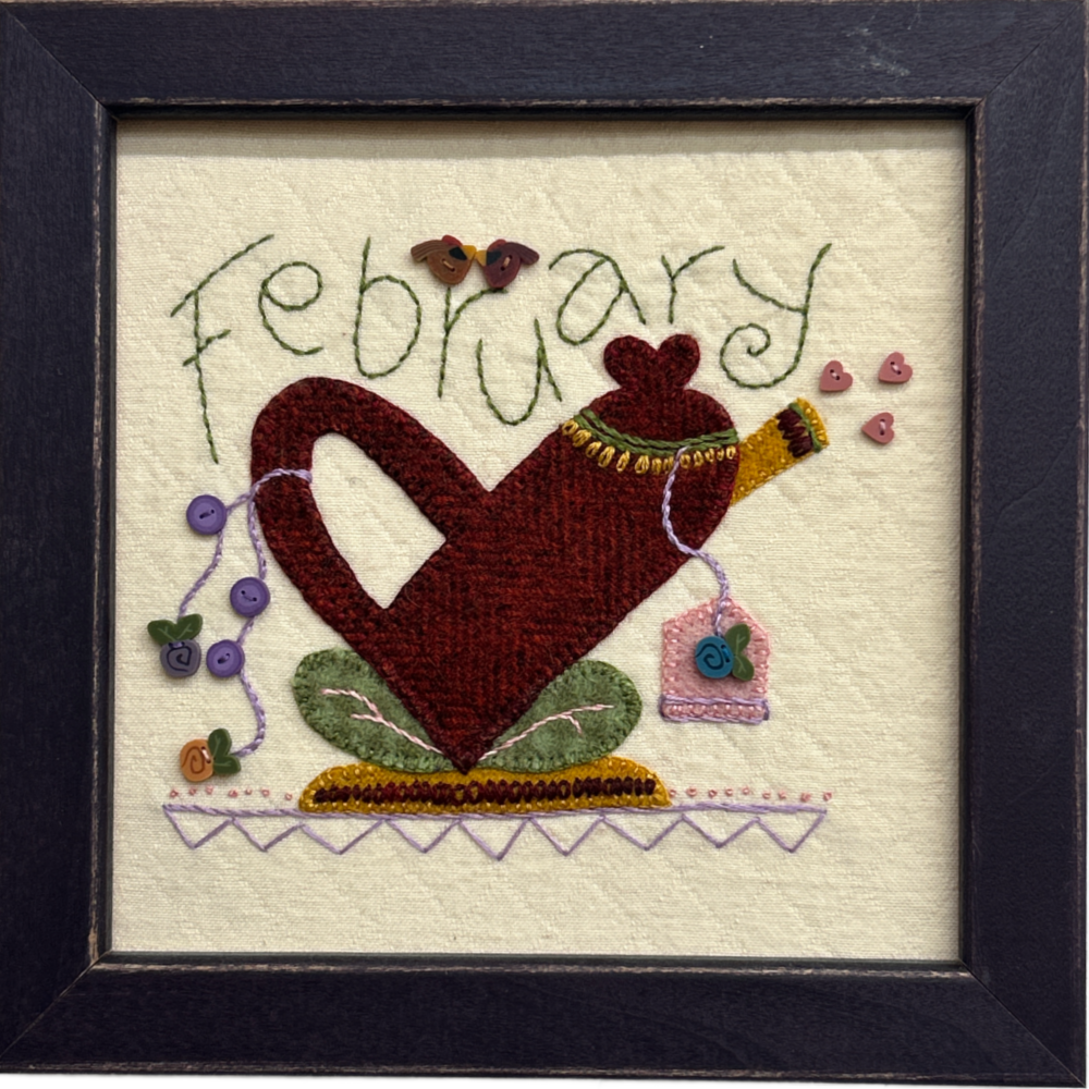 Wool Teapot Block of the Month