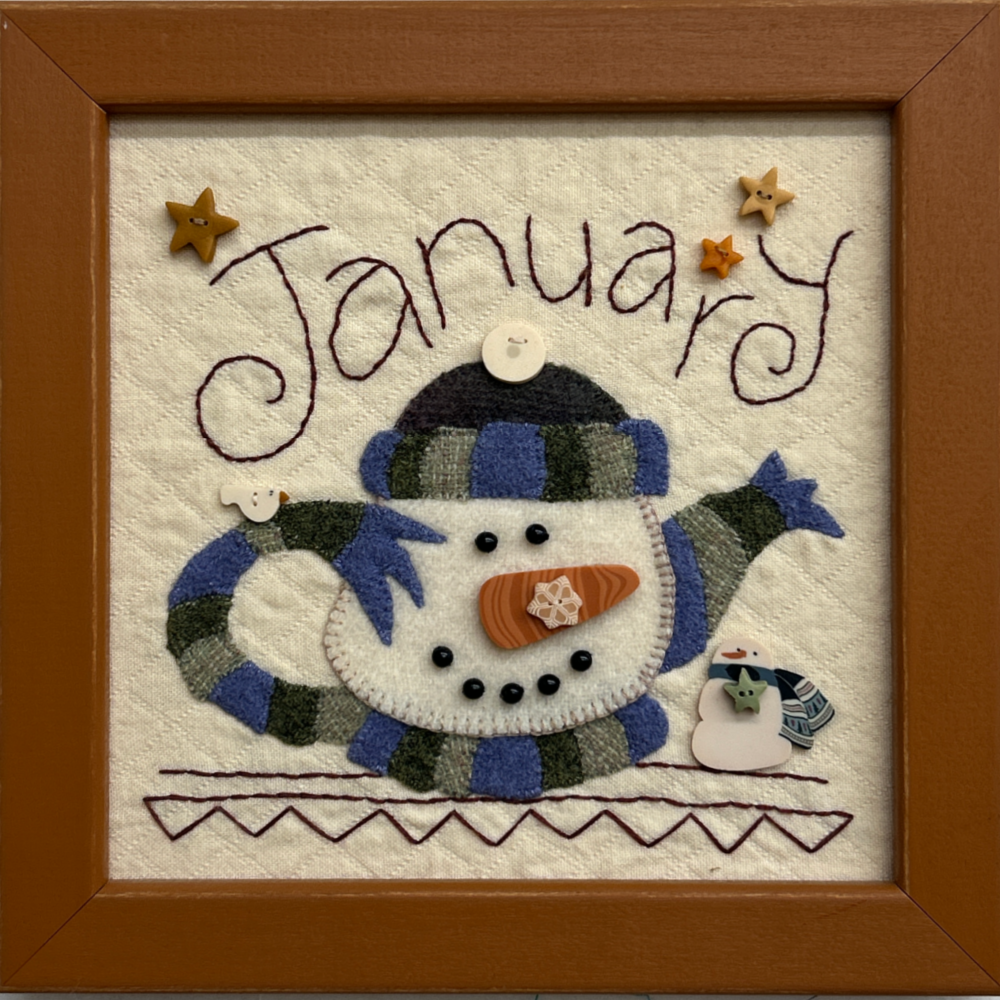 Wool Teapot Block of the Month