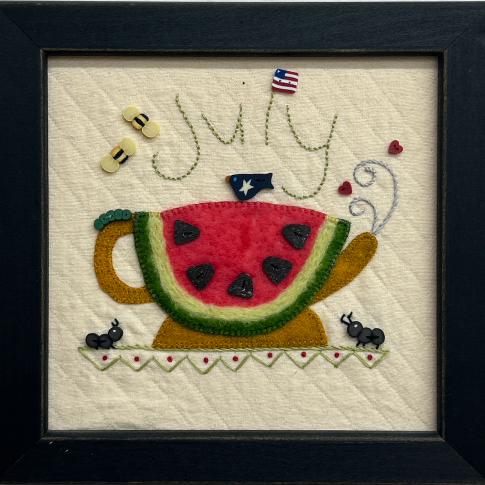 Wool Teapot Block of the Month