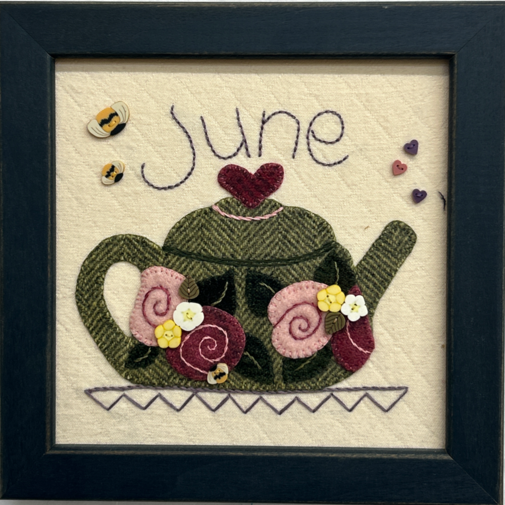 Wool Teapot Block of the Month