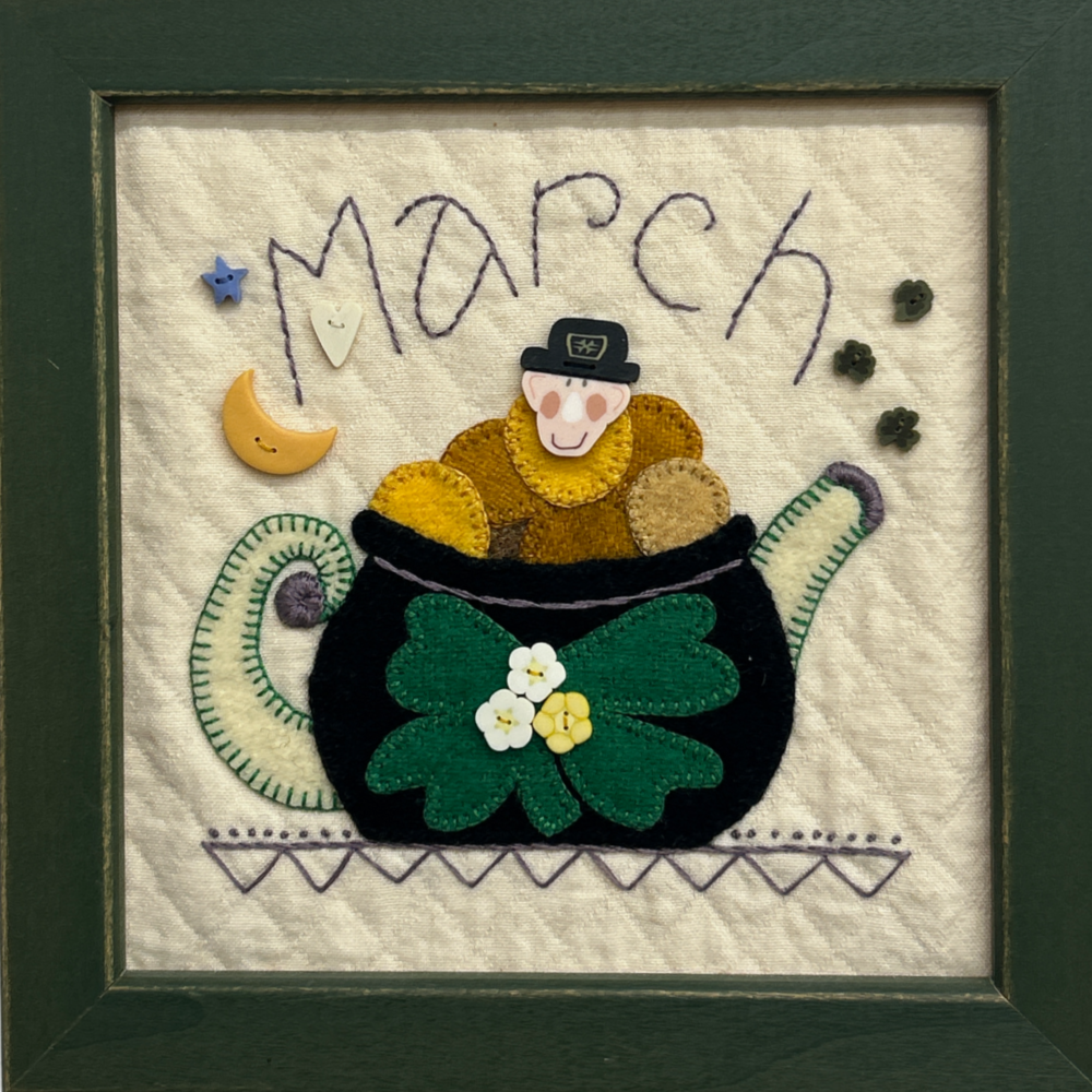 Wool Teapot Block of the Month