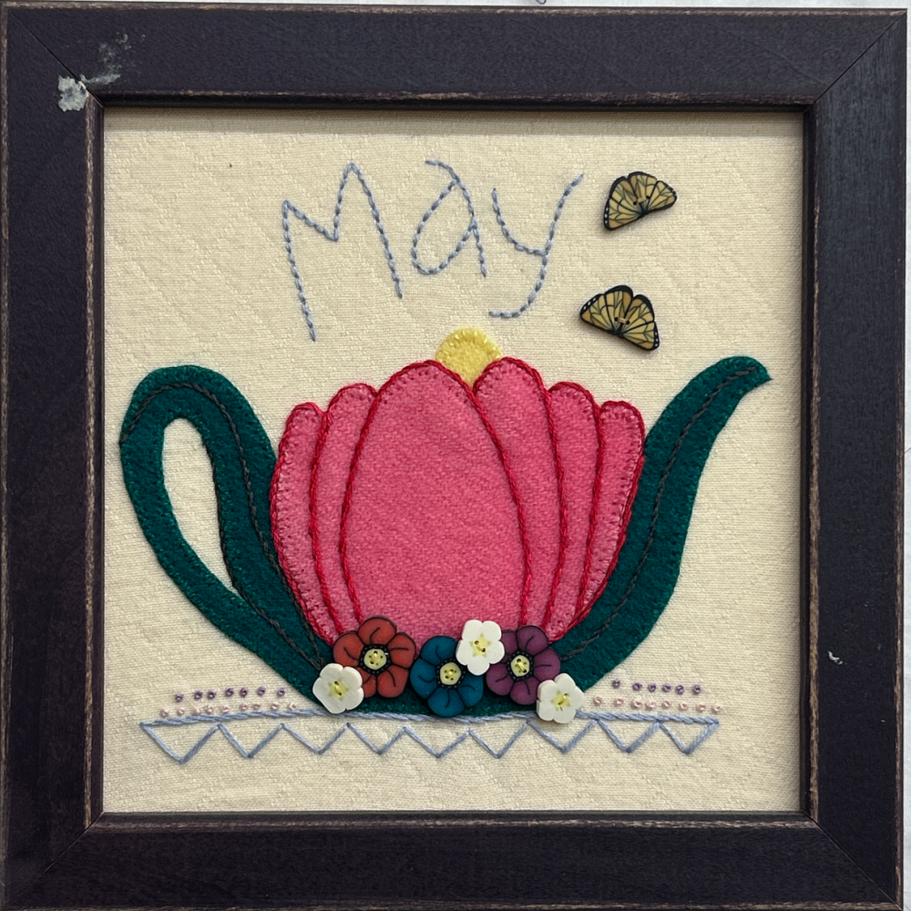 Wool Teapot Block of the Month