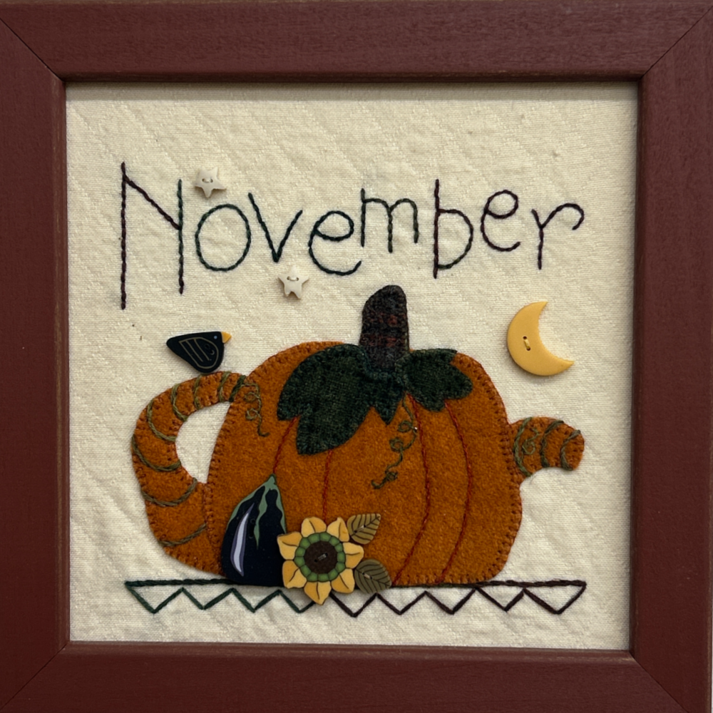 Wool Teapot Block of the Month