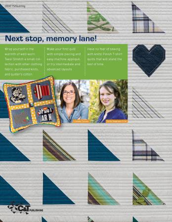 T-Shirt Quilt Book Quilted Strait - Main Image