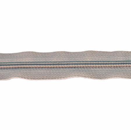 14" Atk Zipper 305 Mushroom - Quilted Strait