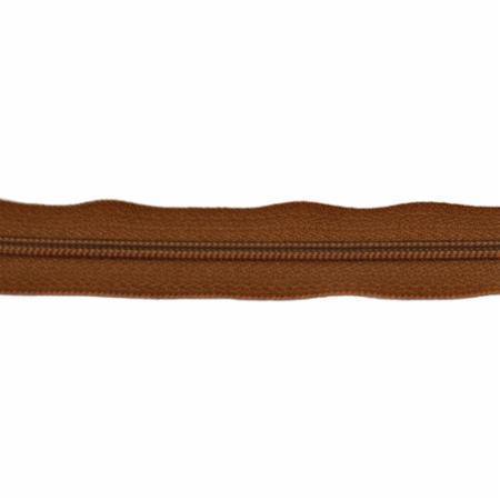 14&quot; Atkinson Zipper 316 Gingerbread - Quilted Strait