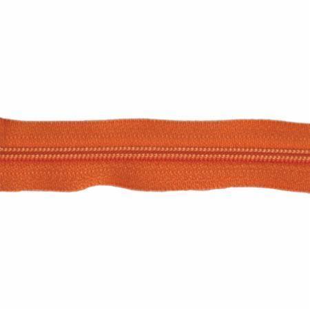 14" Atkinson Zipper 322 Orange Peel - Quilted Strait